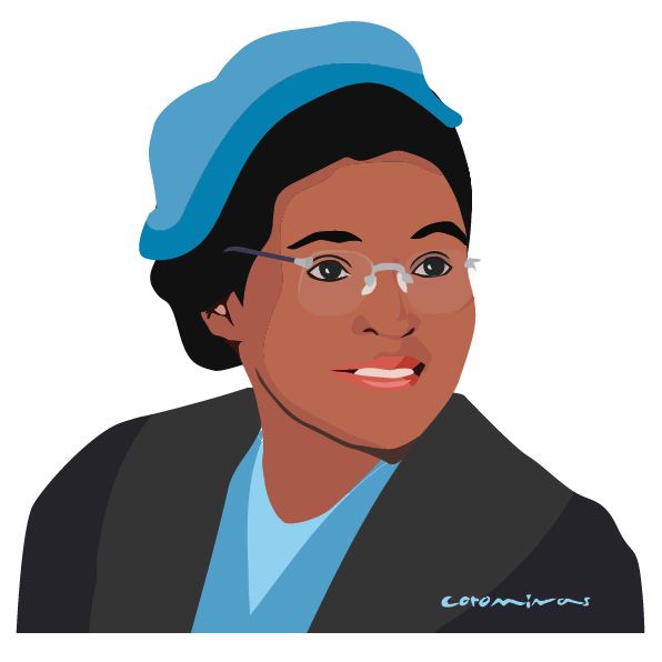 Rosa Parks heroínaAfro