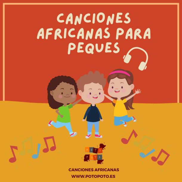 Portada de canciones africanas para peques